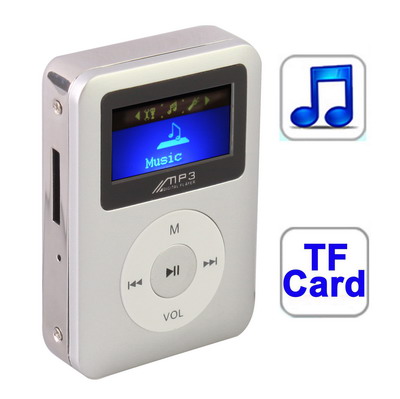 TF (Micro SD) Card Slot MP3 Player with LCD Screen, Speaker - Click Image to Close